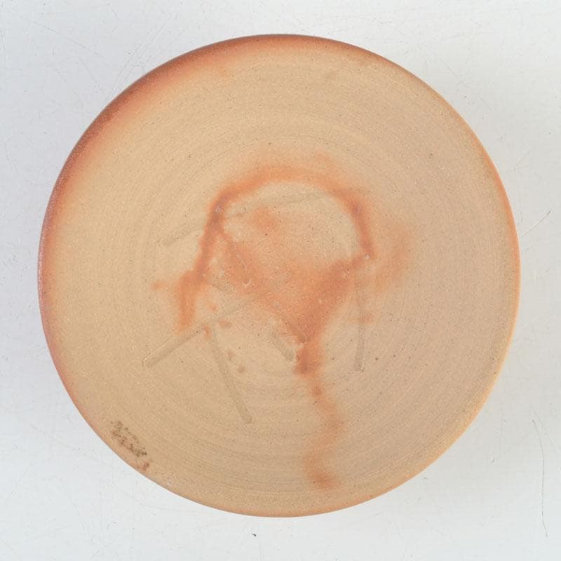 備前焼 人間国宝 藤原雄長男 藤原和作 火襷 盃 共布共箱 N 9444 - メルカリ