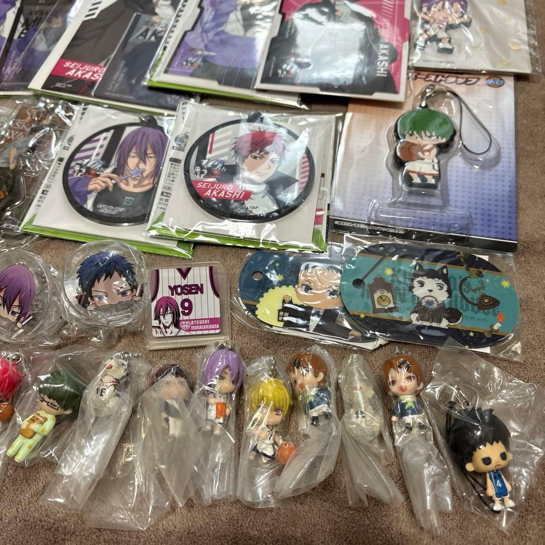 【大量】黒子のバスケ ラバーストラップ フィギュア アクリルスタンド