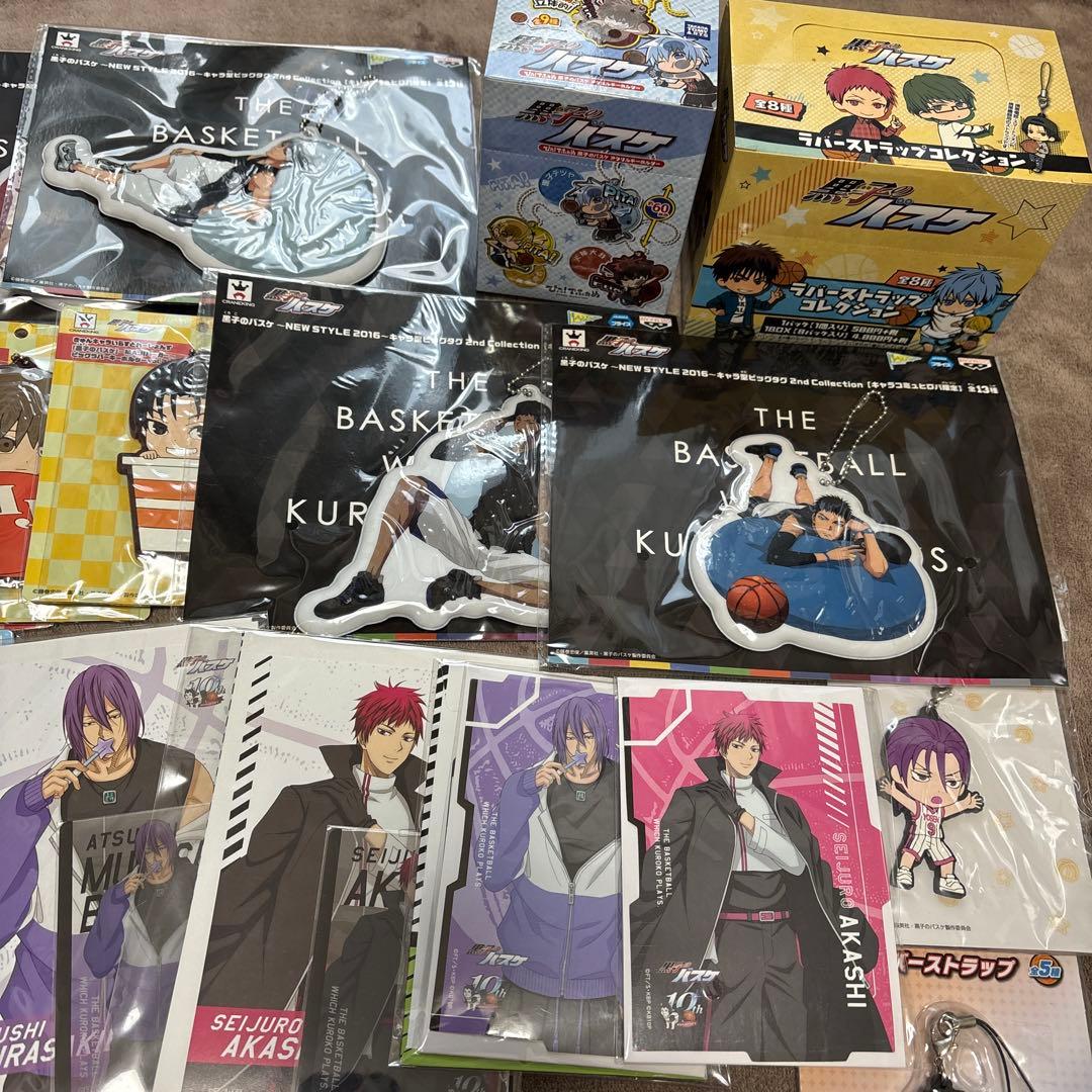 【大量】黒子のバスケ ラバーストラップ フィギュア アクリルスタンド