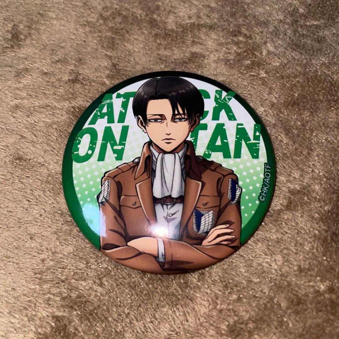 進撃の巨人 激動 ランダム缶バッジ リヴァイ - メルカリ