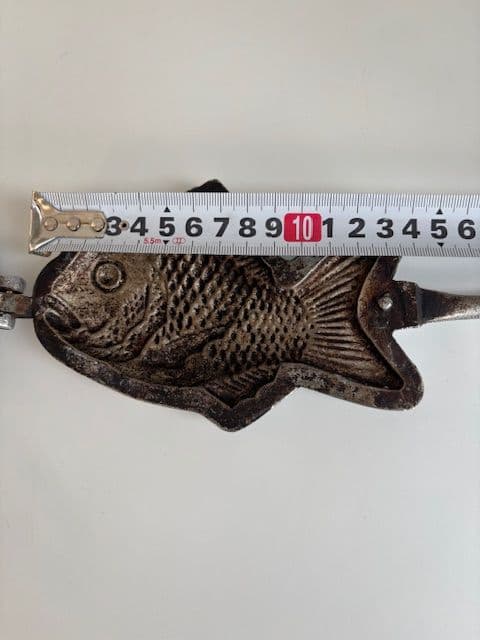 たい焼き器　一丁焼き　一匹　調理器具　昭和レトロ