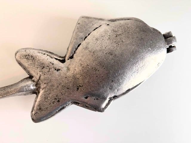 たい焼き器　一丁焼き　一匹　調理器具　昭和レトロ