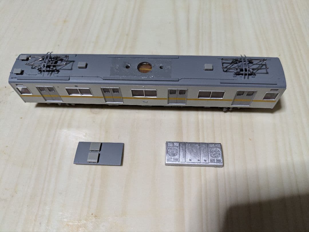 マイクロエース営団地下鉄7000系 冷房準備車6両セット室内灯、GM