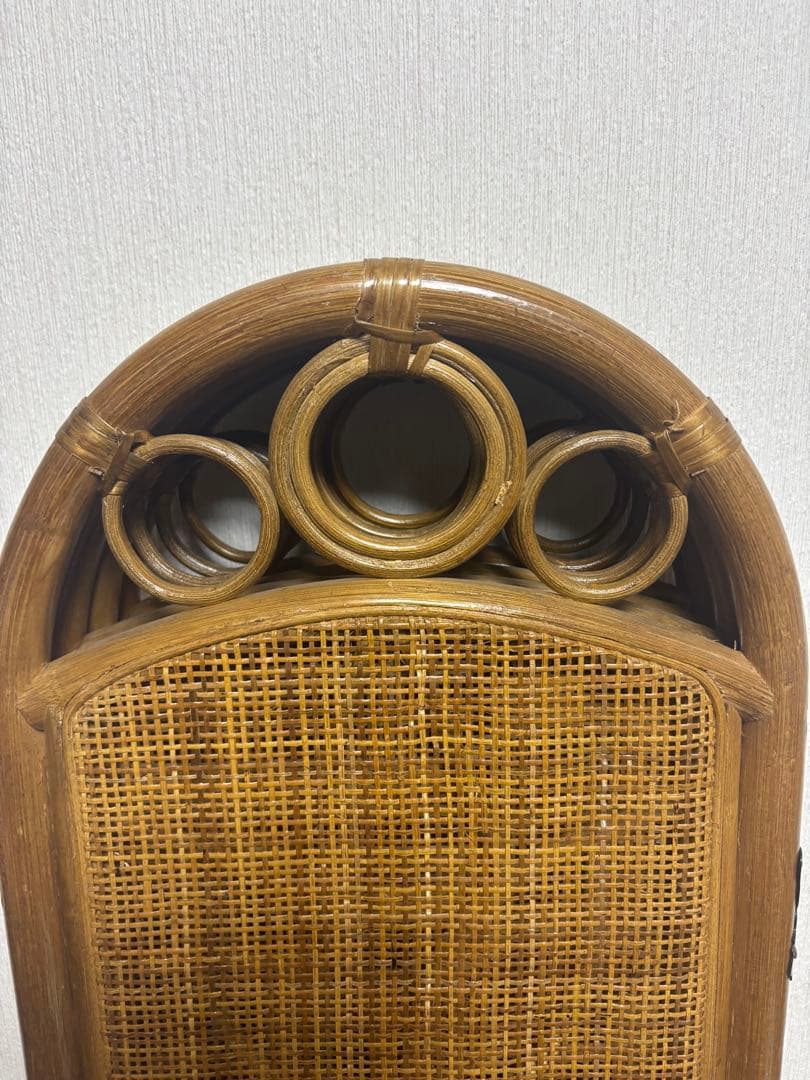 ラタン パーテーション 4連 衝立 目隠し 間仕切り 折りたたみ式 150cm