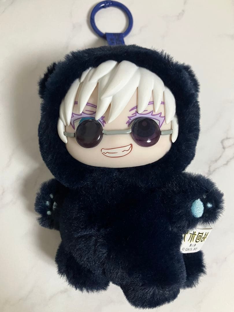 EAKI 呪術廻戦 中国限定品 猫耳ぬいぐるみ 五条悟 おまけケース付き