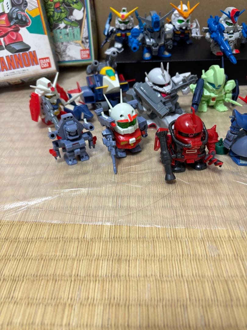 完成品 昭和BB戦士 SDガンダム 16体まとめ売り 箱、説明書、ランナー等