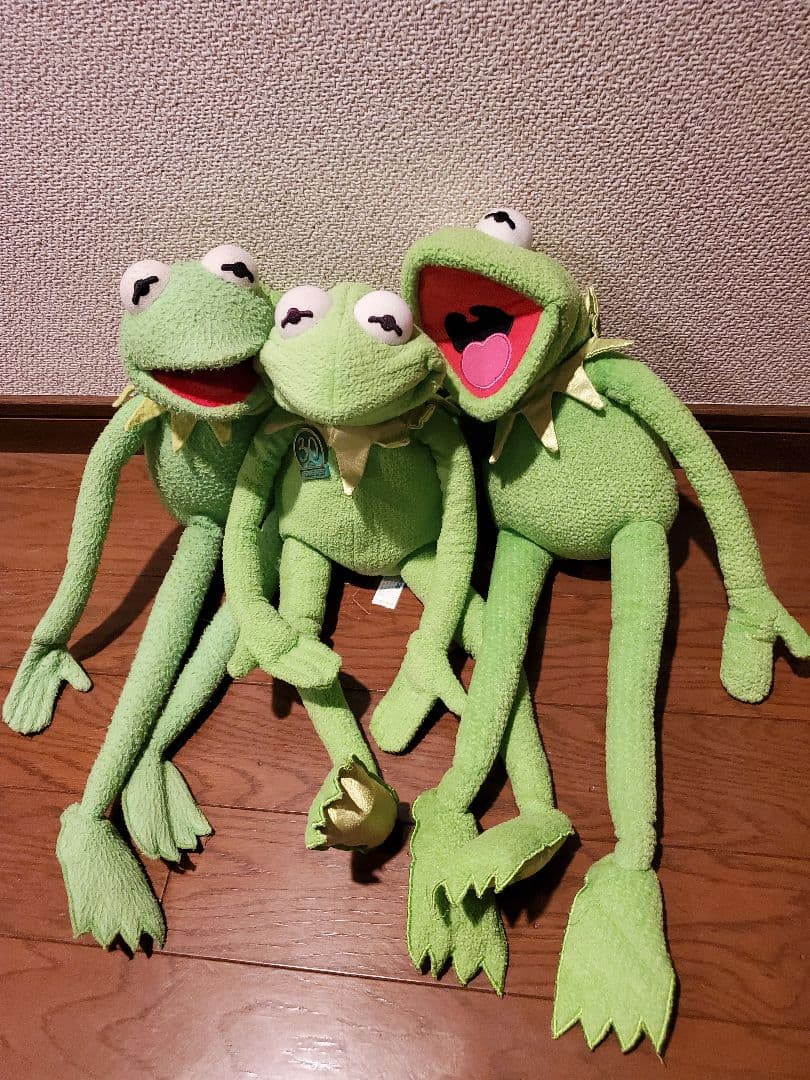 カーミット　お喋りカーミットなど　3体セット