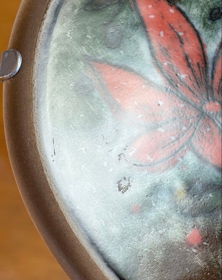 【希少品】ARABIA ヘルヤ \"Auringossa loistaen\"陶板画