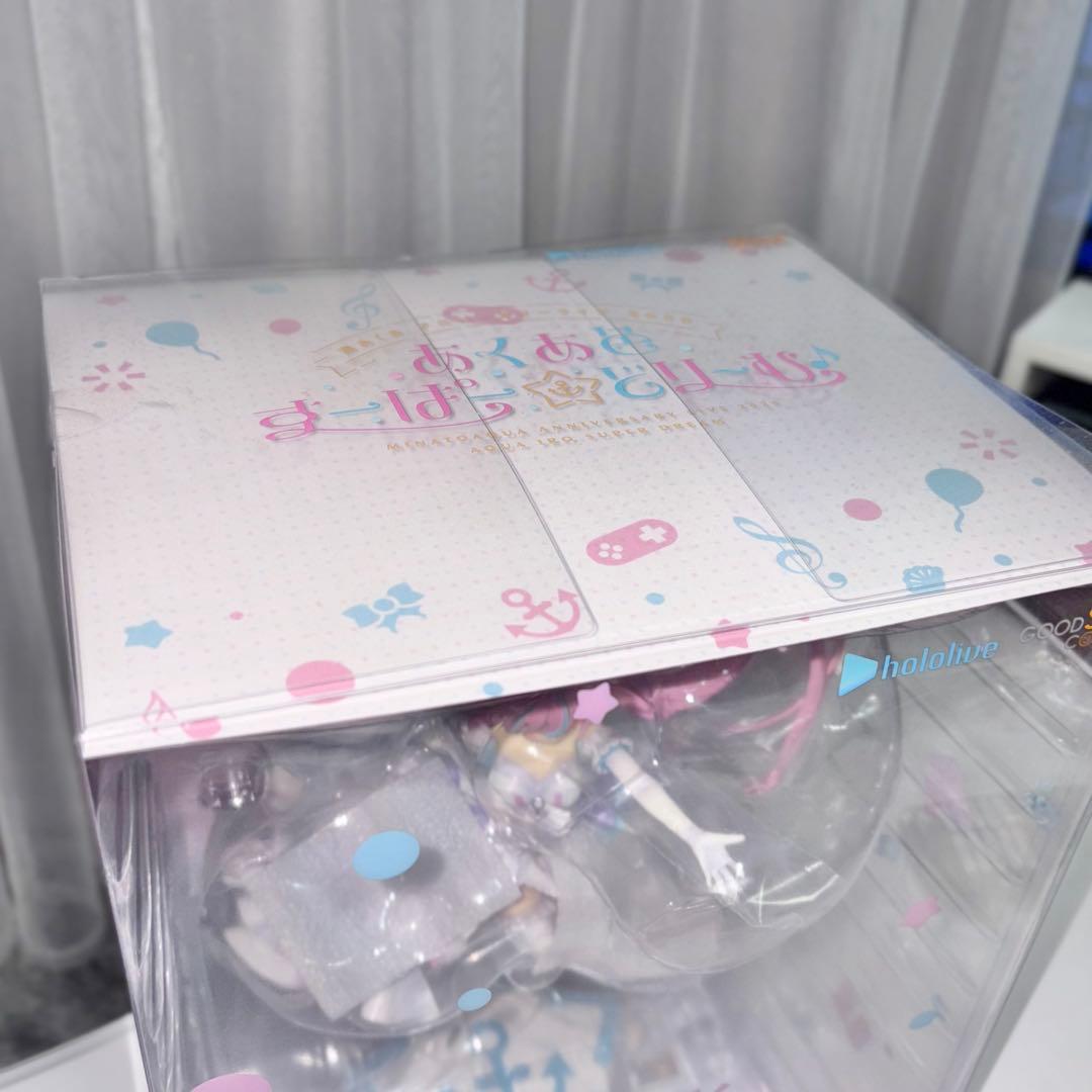 未開封】湊あくあ あくあ色 す～ぱ～☆どり～む ver. 1/7 フィギュア