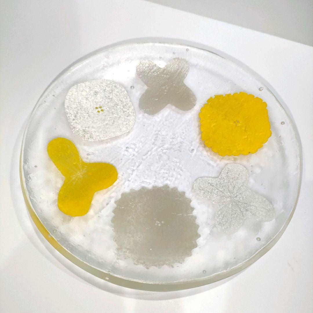 新品★八木麻子さん wreath プレート リース イエロー