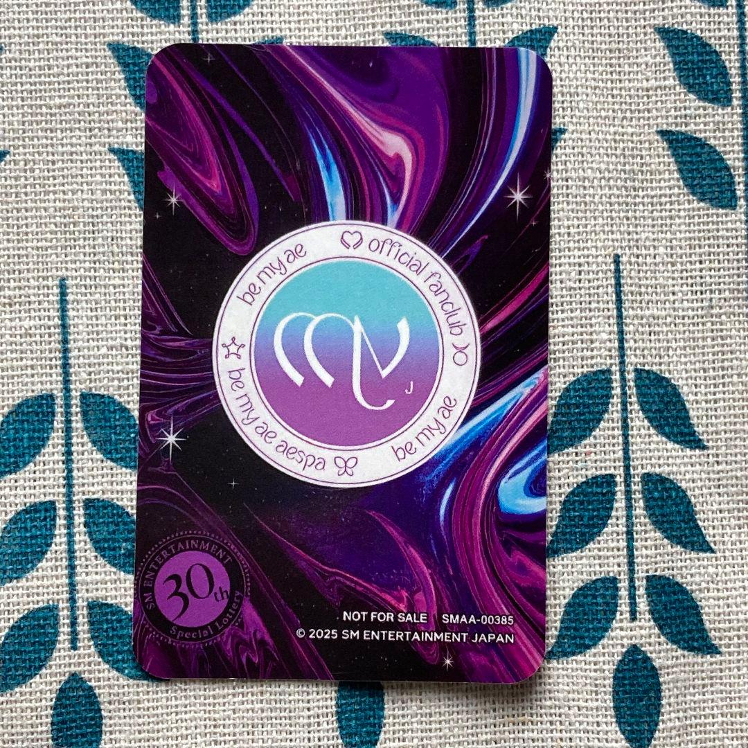 aespa ニンニン SPECIAL smtown 抽選 限定 トレカ - メルカリ