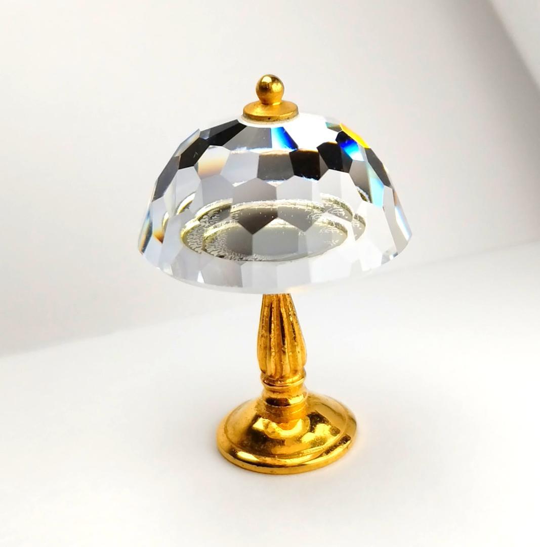 美品 スワロフスキー クリスタルメモリーズ テーブルランプ 廃盤 ティファニー風