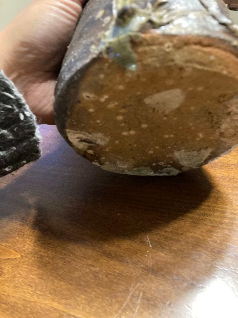 坂本龍山造 伊賀焼 花入 - メルカリ