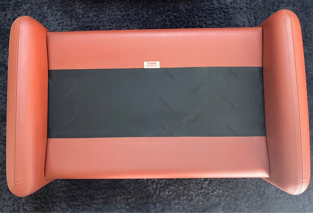 【展示超美品】CassinaMARALUNGA /オットマンソファ / レザー