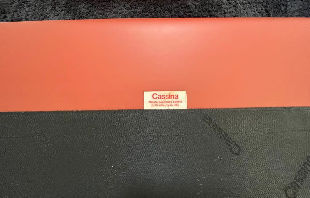 【展示超美品】CassinaMARALUNGA /オットマンソファ / レザー