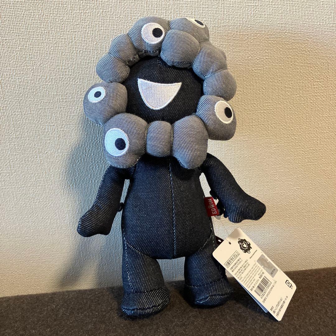 EXPO2025 関西万博 EDWIN 黒いミャクミャク/ デニムミャクミャク