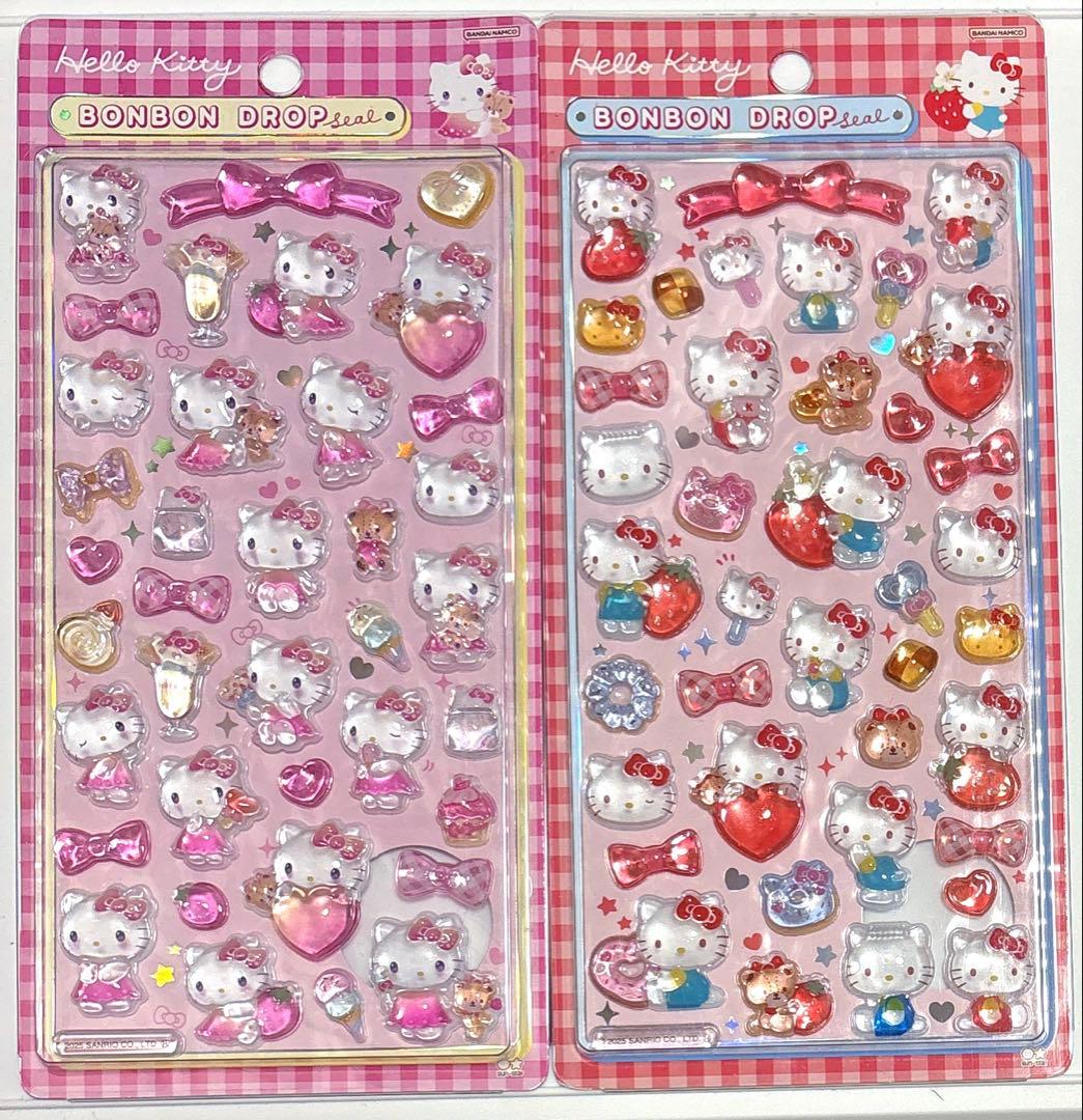 正規品 ボンボンドロップシール 第二弾 キティ セット - メルカリ