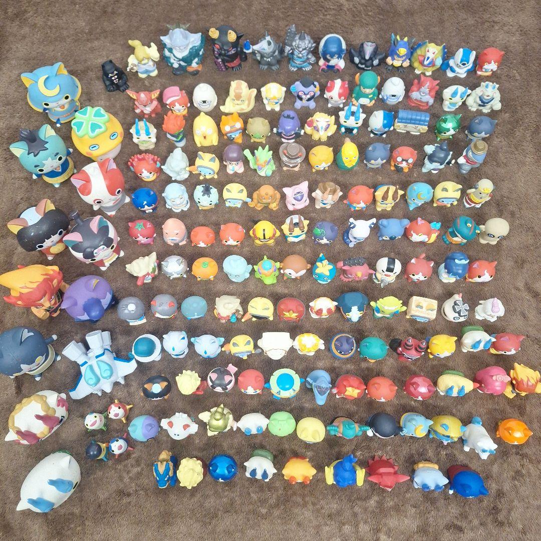 妖怪ウォッチ 157個 指人形 ソフビ フィギュア まとめ売り - メルカリ