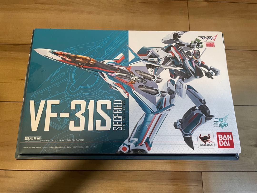 【美品】DX超合金 VF-31S ジークフリード （アラド・メルダース機）