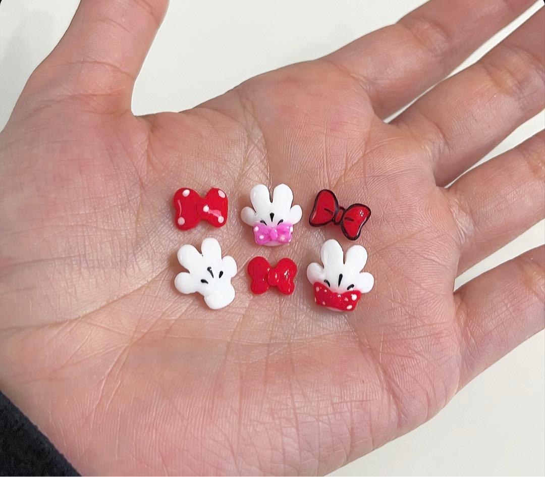 ネイルパーツ リボン デコパーツ