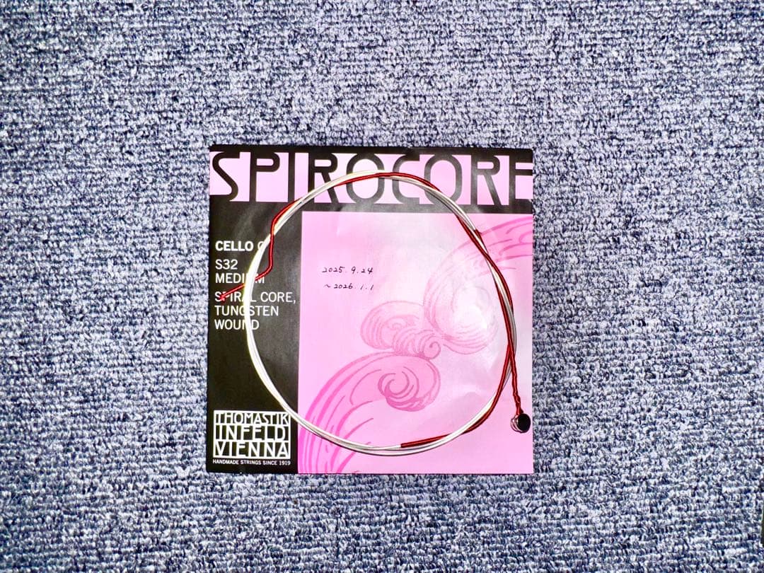 中古チェロ弦】半額以下！！ラーセン ソリスト& スピロコア