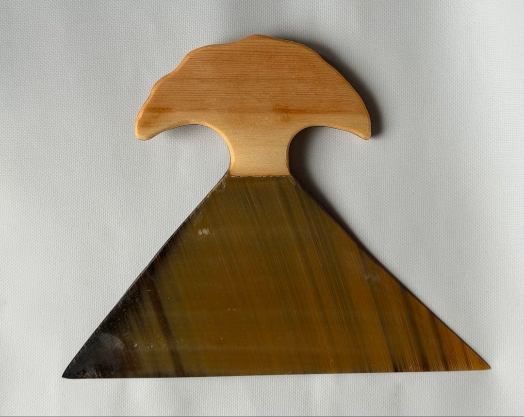 超レア！　鯨髭板製　琵琶用撥