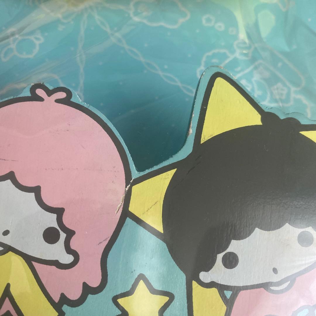 サンリオ キキララ リトルツインスターズ 当時物 木製 レタースタンド