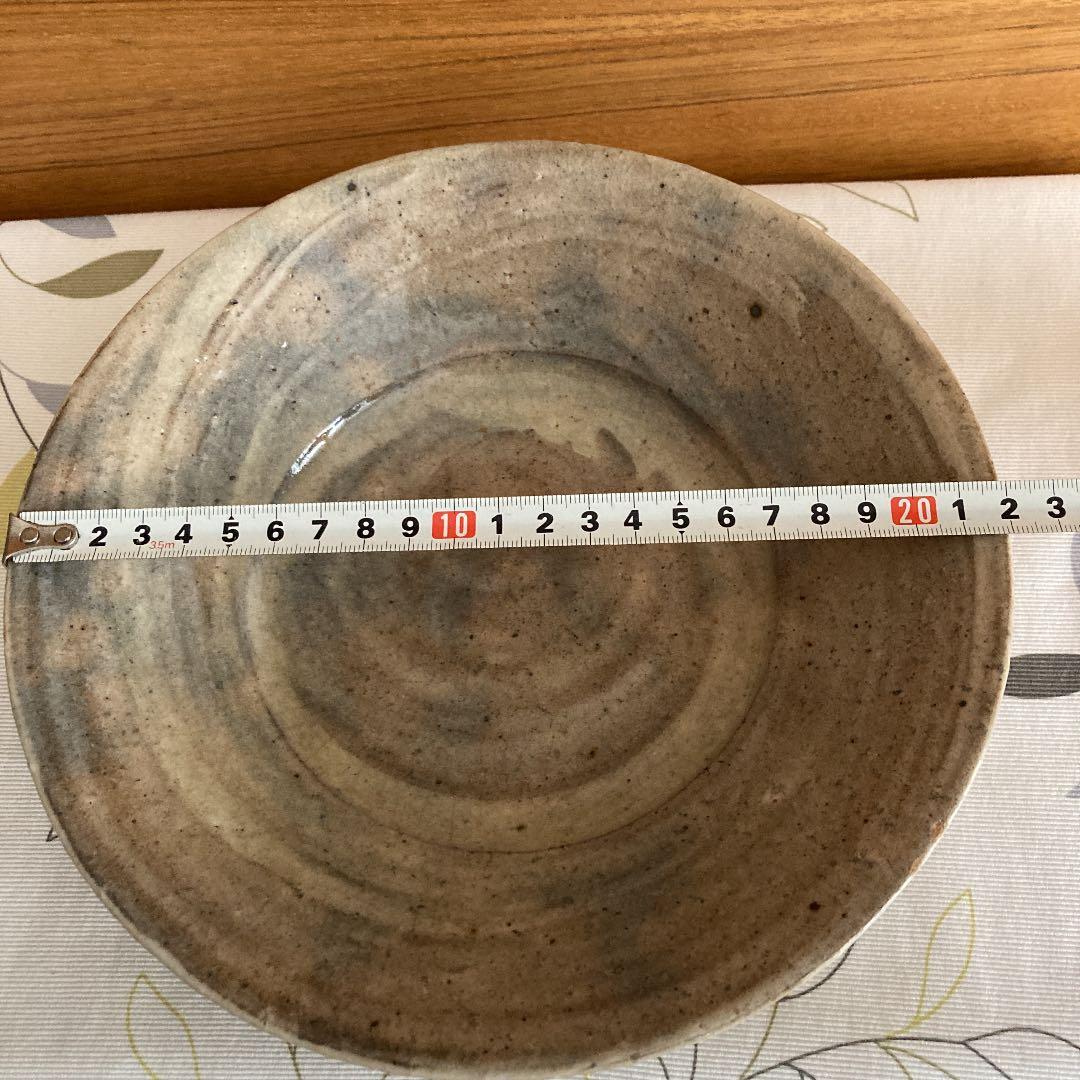 土楽窯　7代目当主　福森雅武氏　刷毛目大鉢