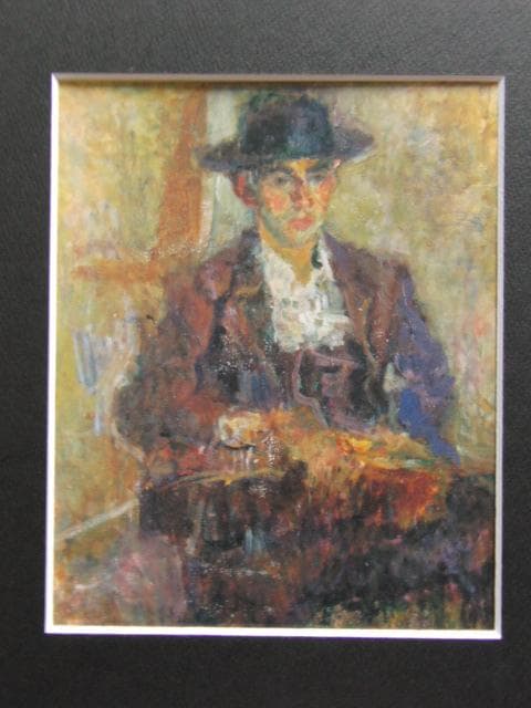 上橋 薫 「早春の彩白い仔馬」 超希少画集より、新品額装付