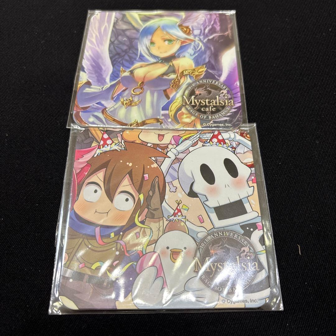 神撃のバハムート ミスタルシアカフェ コースター Cygames - メルカリ