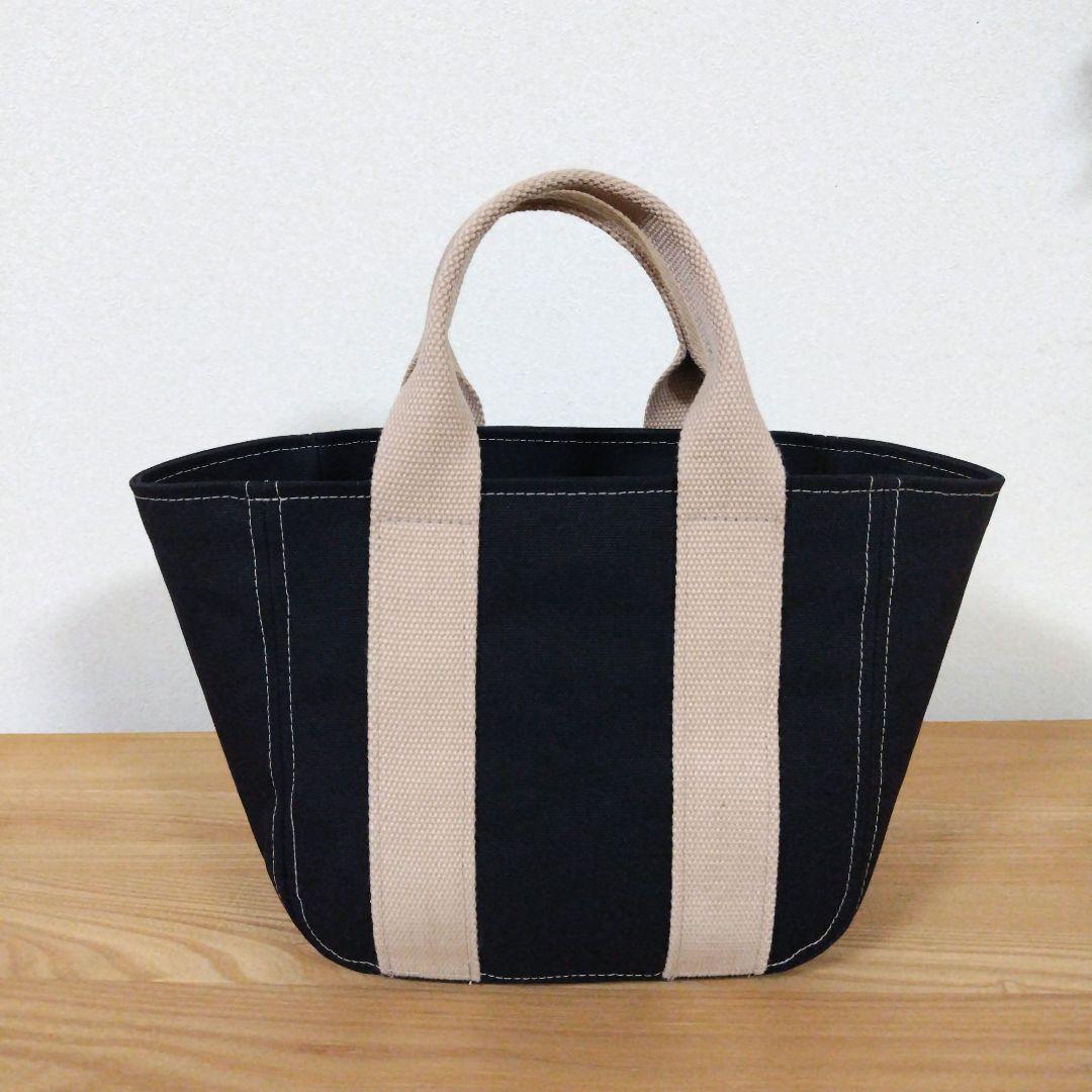 ハンドメイド、トートバック、帆布、ワイドベルト、ラウンド