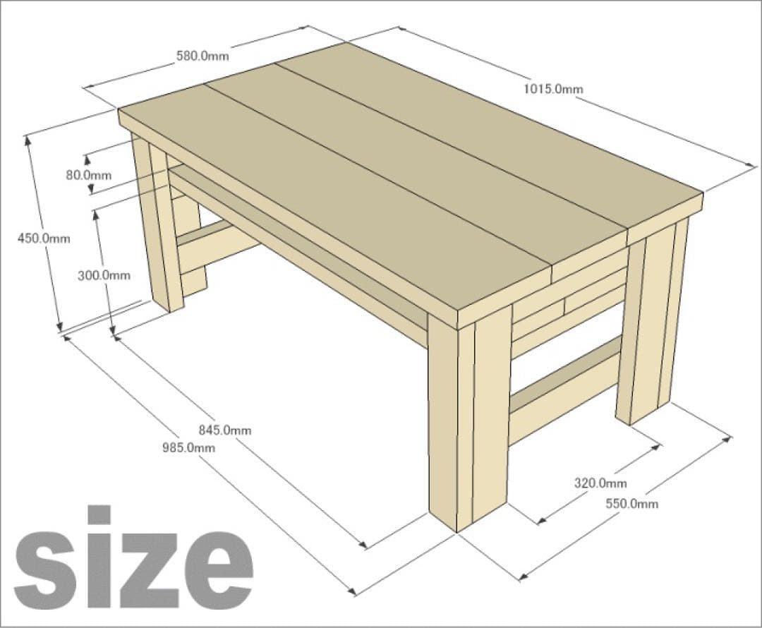old ashiba WOODPRO ウッドプロ センター テーブル リビング
