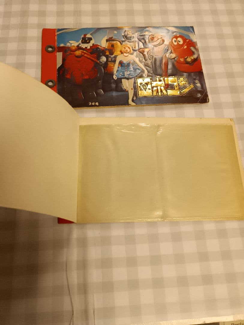 昭和レトロ ミニカード用アルバム がんばれロボコン ロビン 島田歌穂