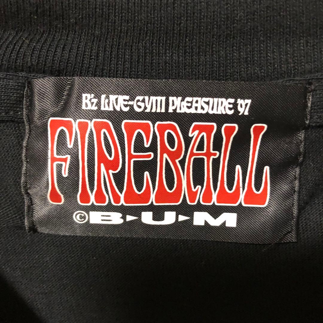 B'z LIVE GYM PLEASURE '97 FIREBALL Tシャツ - メルカリ