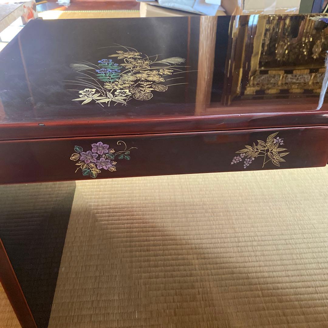 写経机　沈金　座卓　座机