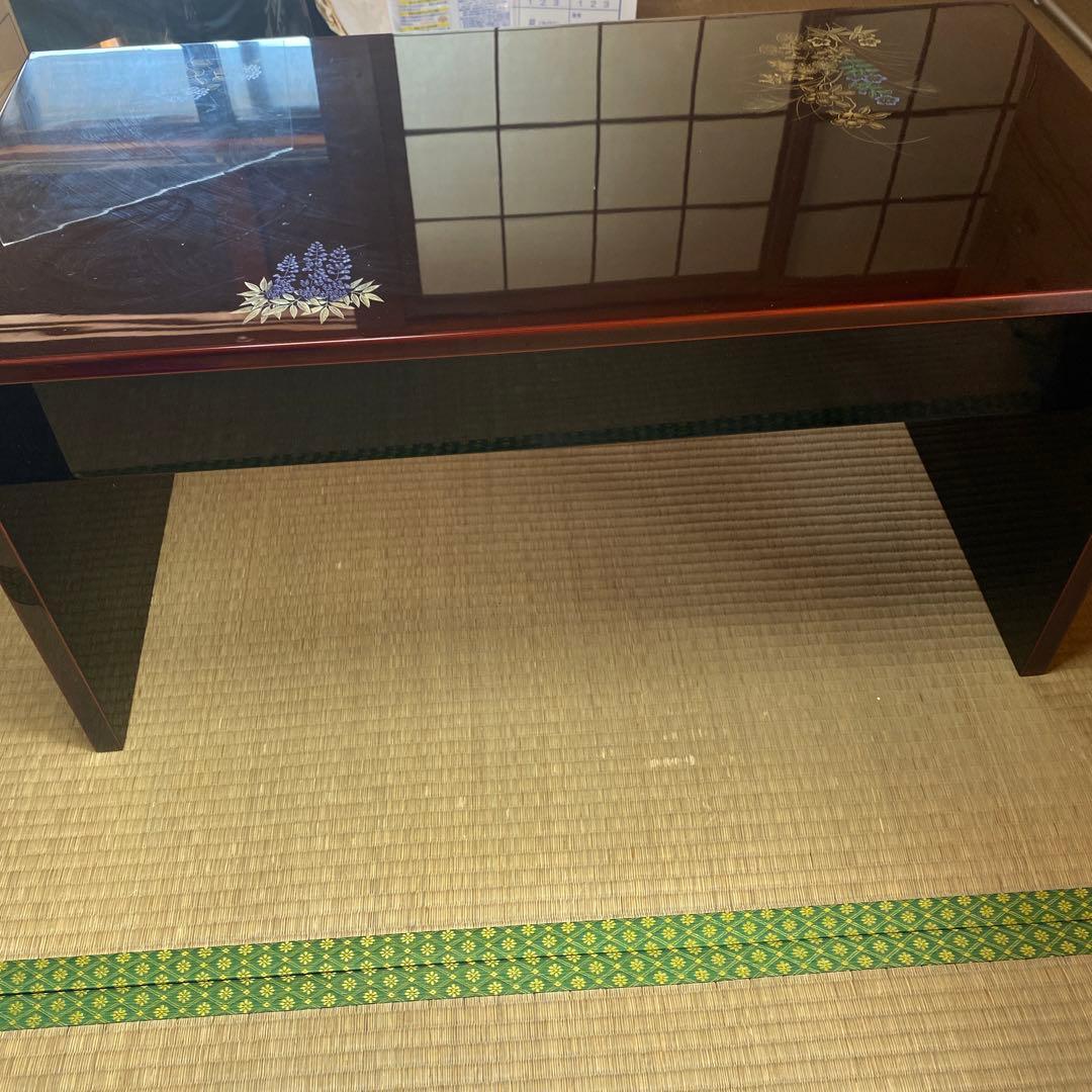 写経机　沈金　座卓　座机