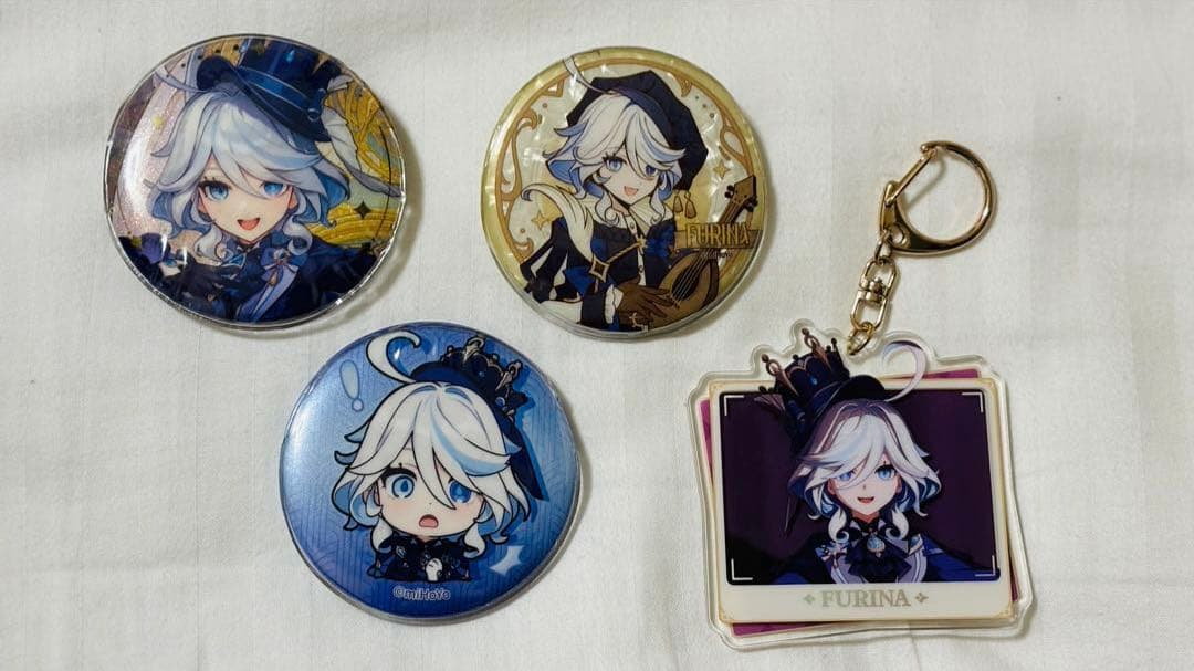 原神 フリーナグッズまとめ売り 計44個+バック - メルカリ