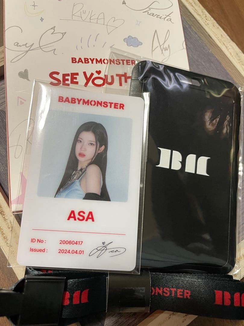 BABYMONSTER IDカードホルダー ASA アサ - メルカリ