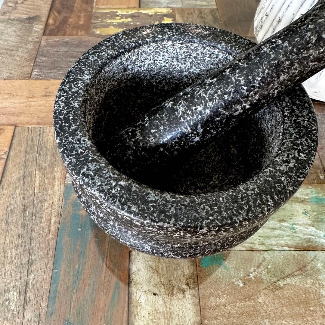 英国●コール&メイソン グラインダー スパイス すり鉢　花崗岩 石臼 乳鉢 乳棒