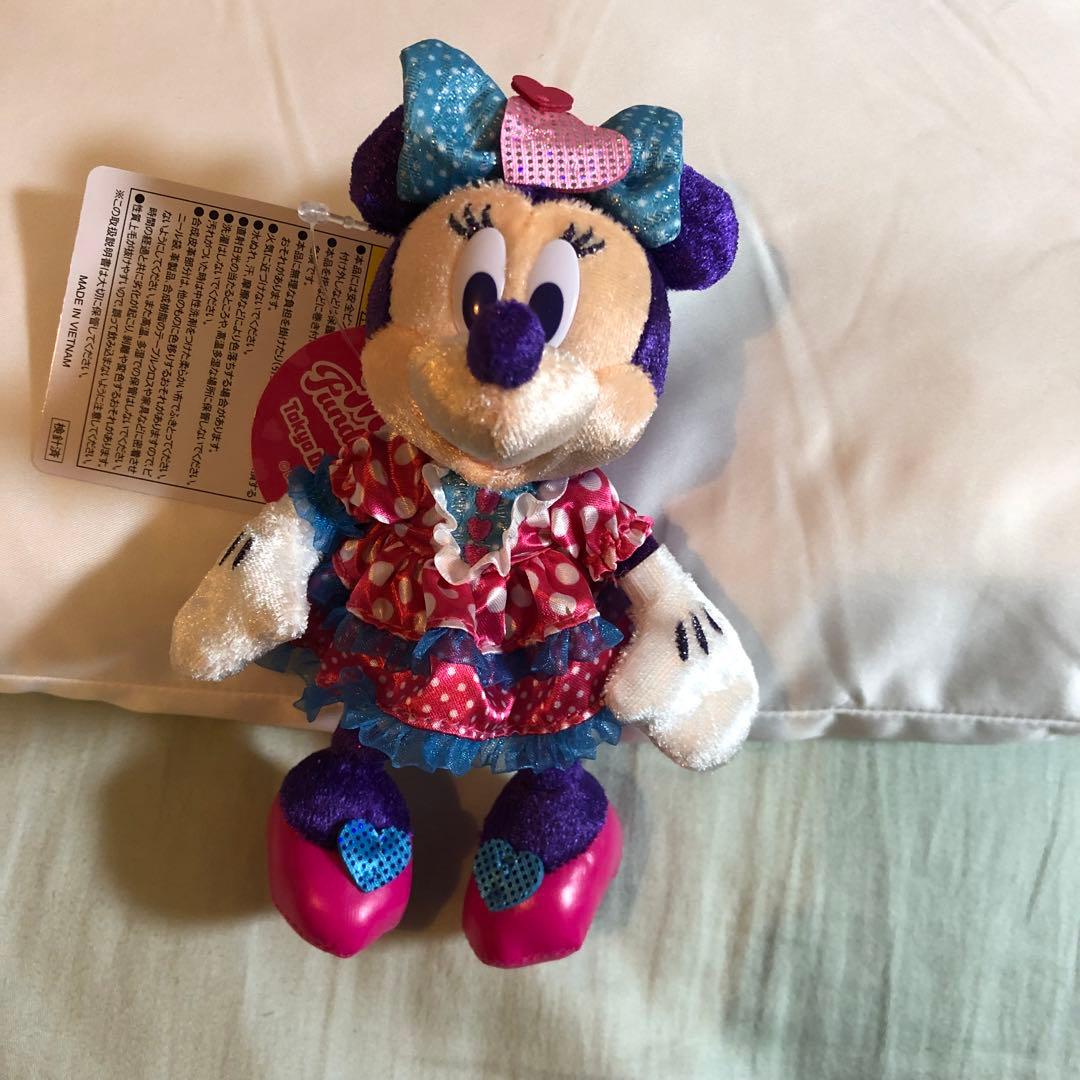 ディズニー パルパルーザ ミニーのファンダーランド ぬいぐるみバッジ