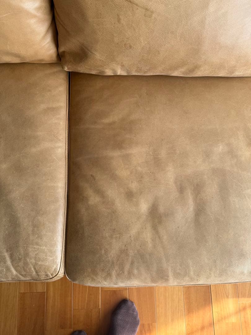 unico HOXTONレザー 3人掛けソファ　ウニコ