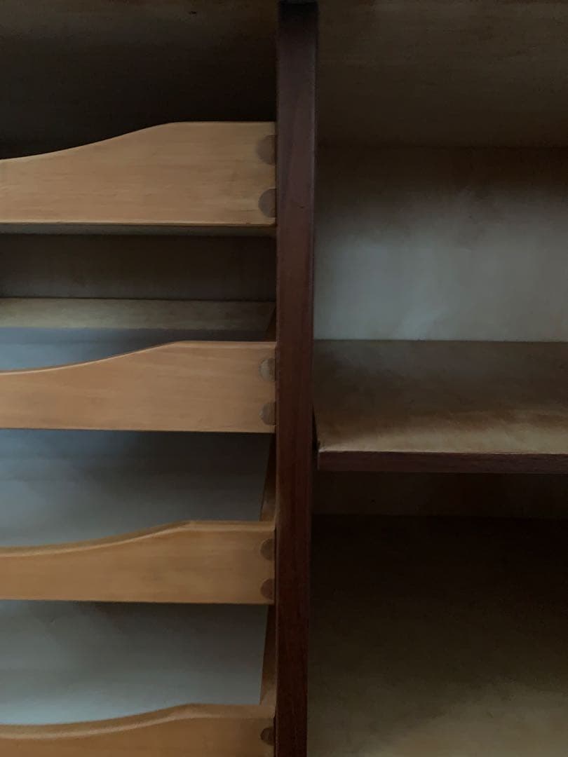 デンマーク製　蛇腹キャビネット　ヴィンテージ