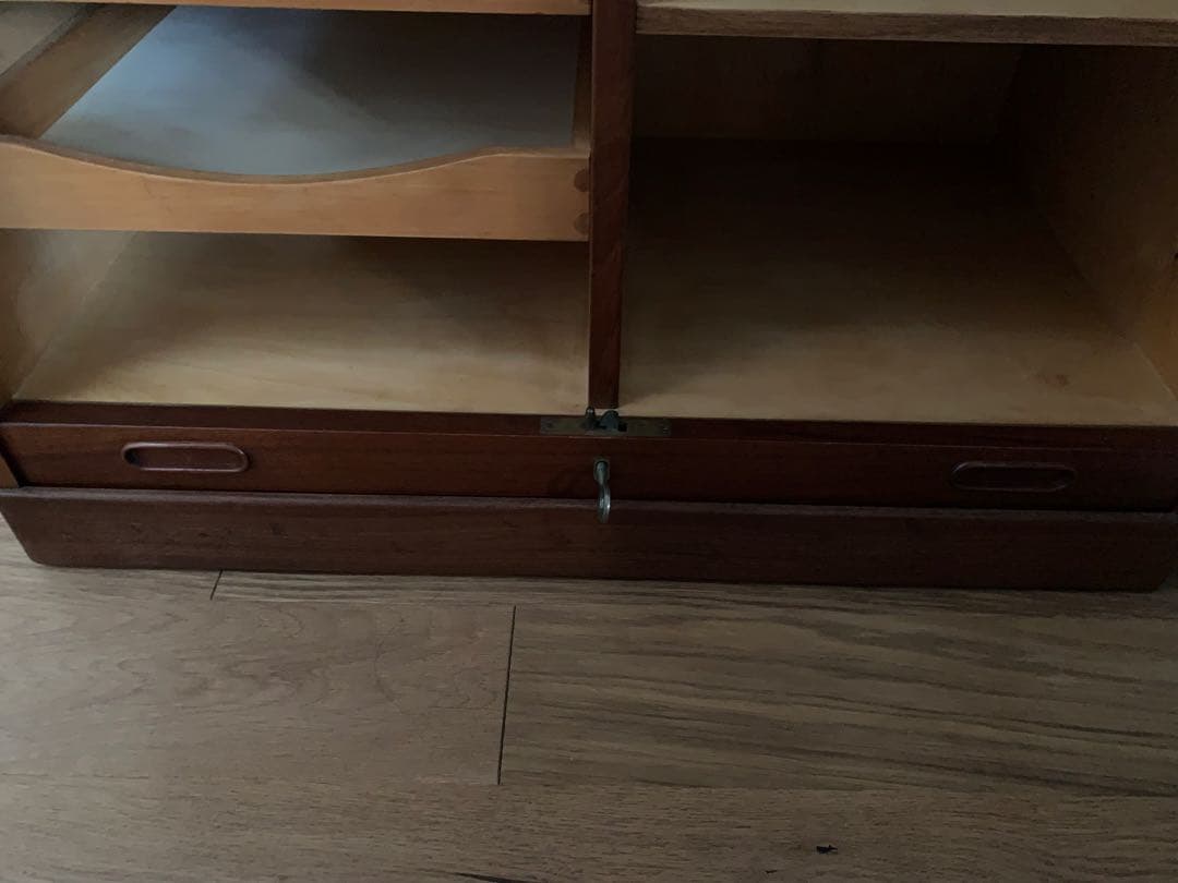 デンマーク製　蛇腹キャビネット　ヴィンテージ