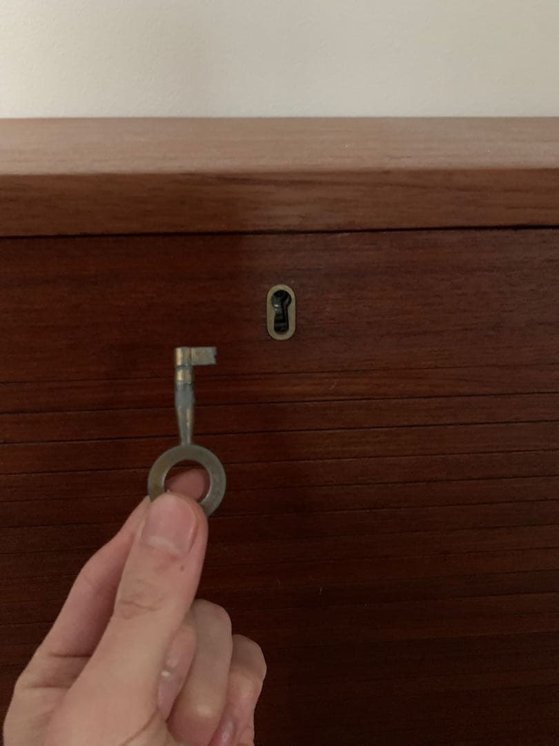 デンマーク製　蛇腹キャビネット　ヴィンテージ