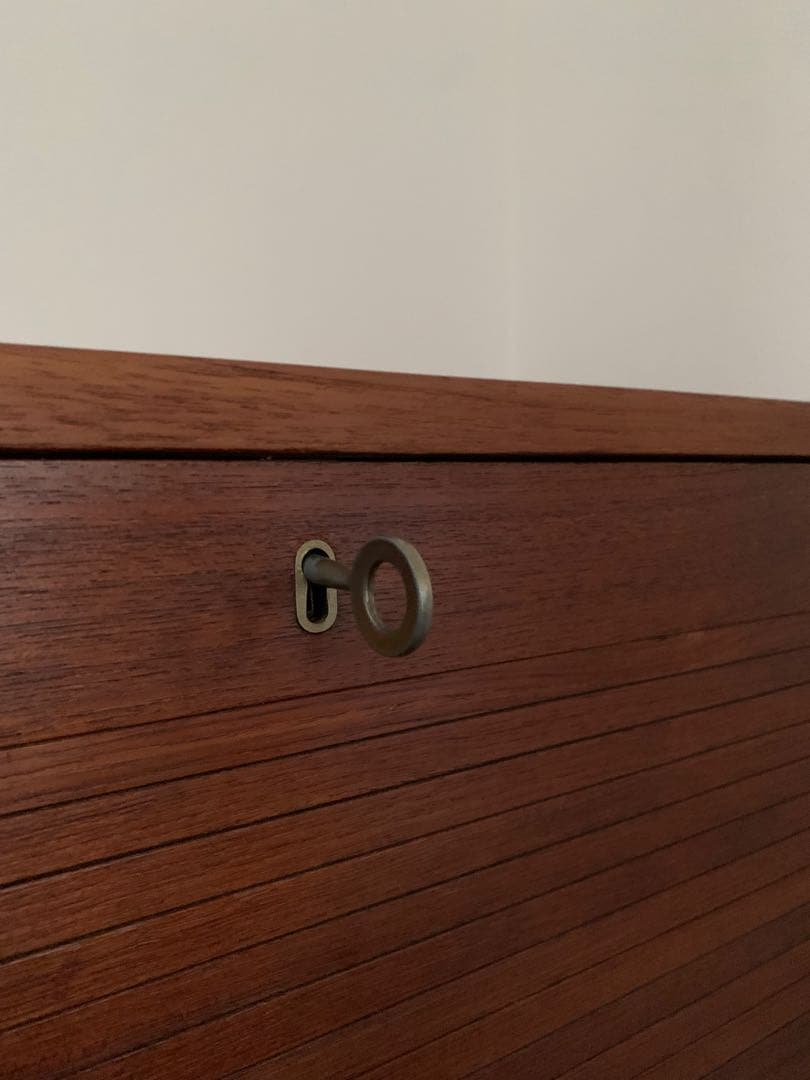 デンマーク製　蛇腹キャビネット　ヴィンテージ