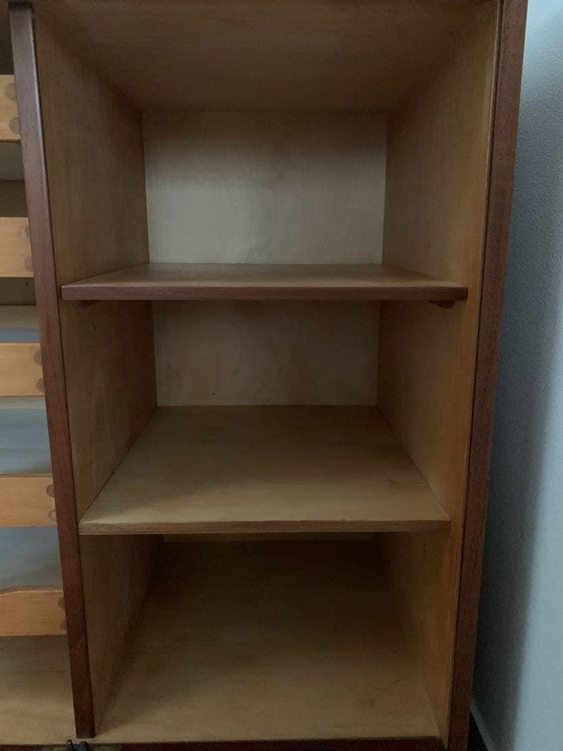 デンマーク製　蛇腹キャビネット　ヴィンテージ