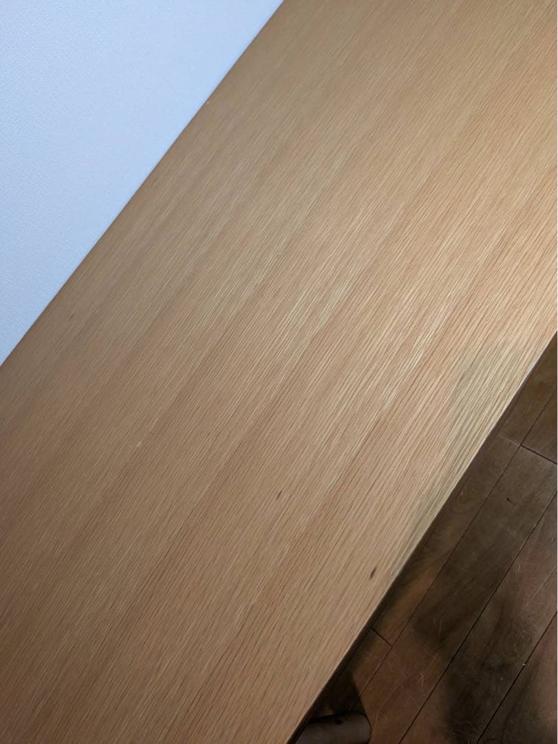 ■送料込■無印良品 木製ミドルテーブル オーク材 ローテーブル センター机