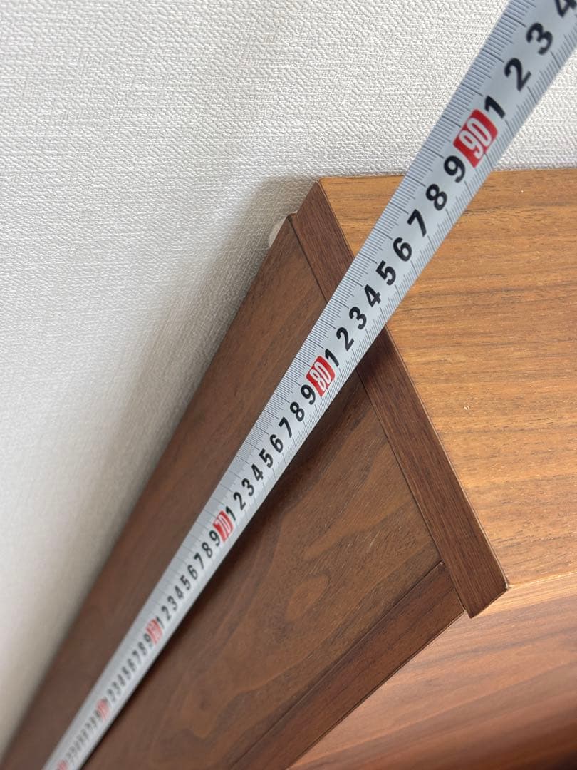 【無印良品】収納ベッド セミダブル ウォールナット　廃盤　ヘッドボード付　送料込