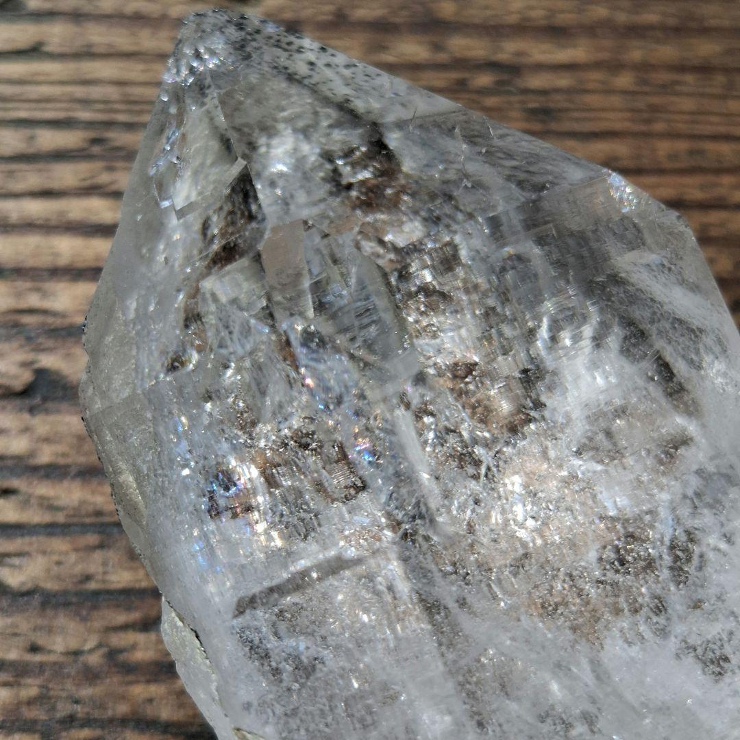 *虹入り* マニハール産 ヒマラヤ水晶 アナテース