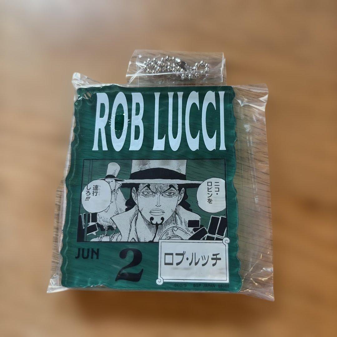 ワンピース ベースショップ アクリルブロック ロブ・ルッチ 一番くじ 4